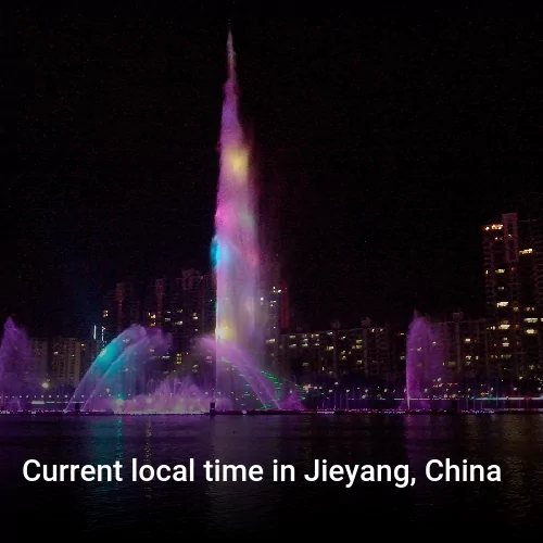 Current local time in Jieyang, China