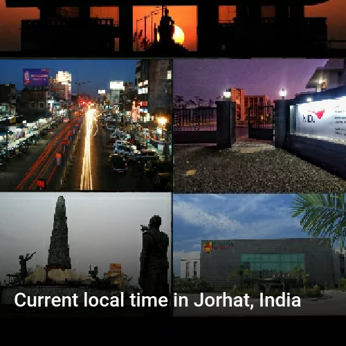 Current local time in Jorhat, India