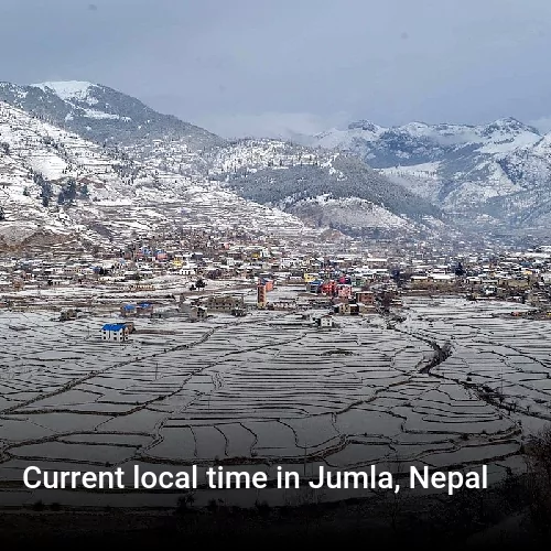 Current local time in Jumla, Nepal
