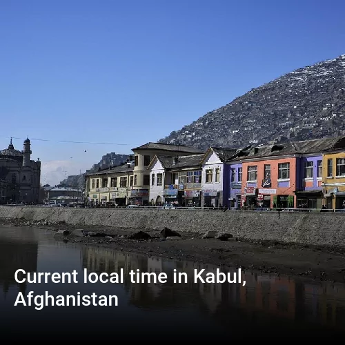 Current local time in Kabul, Afghanistan