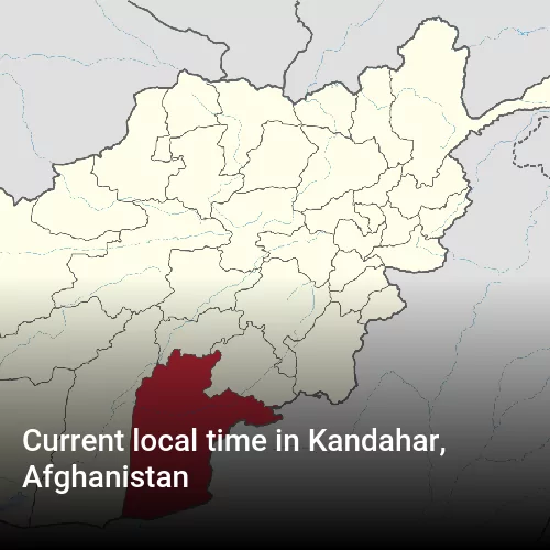 Current local time in Kandahar, Afghanistan