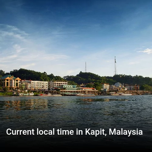 Current local time in Kapit, Malaysia