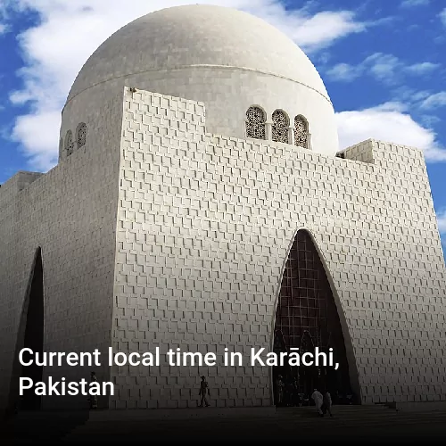 Current local time in Karāchi, Pakistan