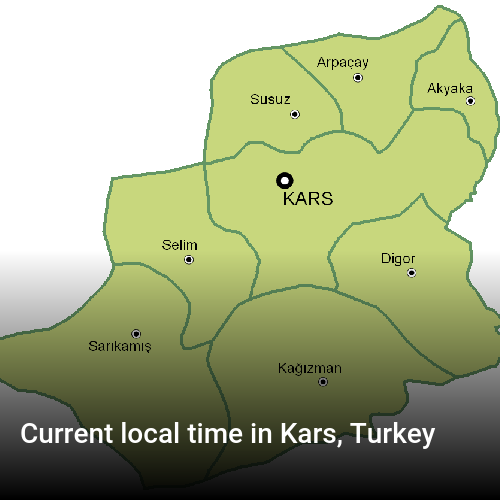 Current local time in Kars, Turkey
