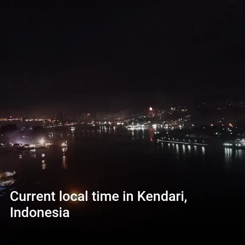 Current local time in Kendari, Indonesia