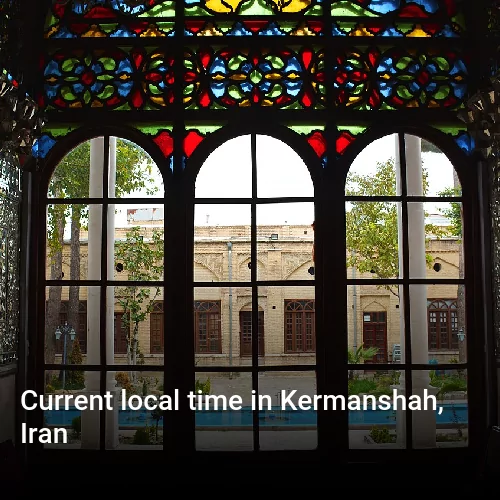 Current local time in Kermanshah, Iran