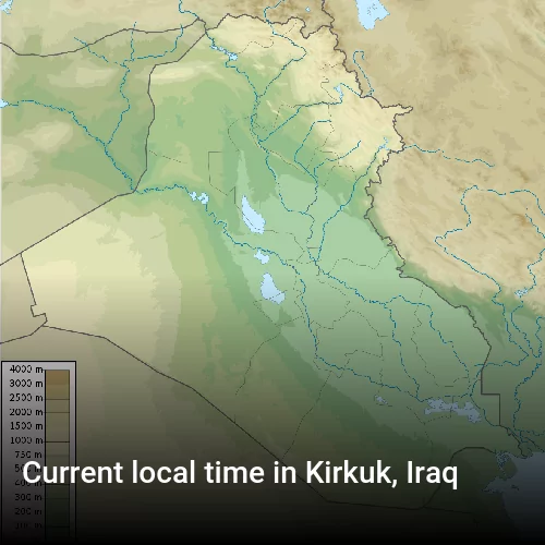 Current local time in Kirkuk, Iraq