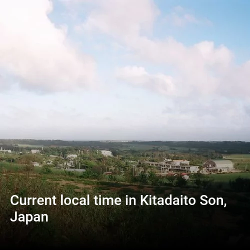 Current local time in Kitadaito Son, Japan