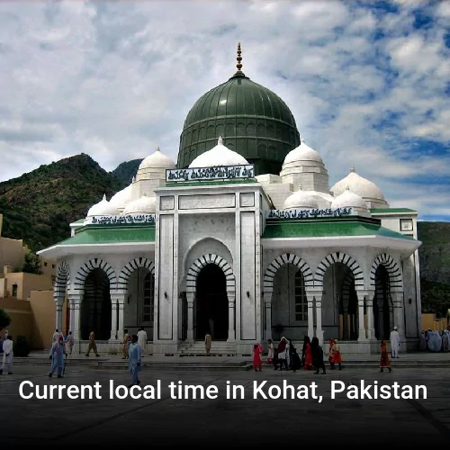 Current local time in Kohat, Pakistan