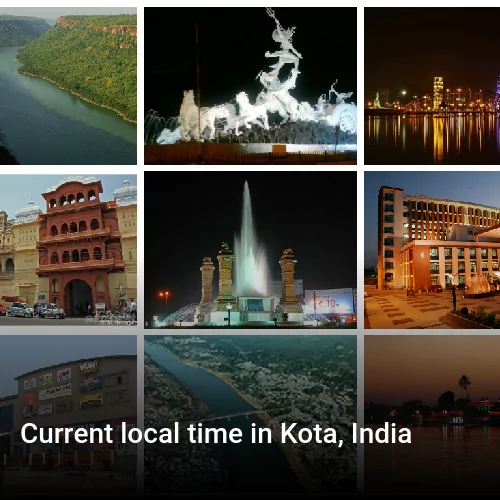 Current local time in Kota, India
