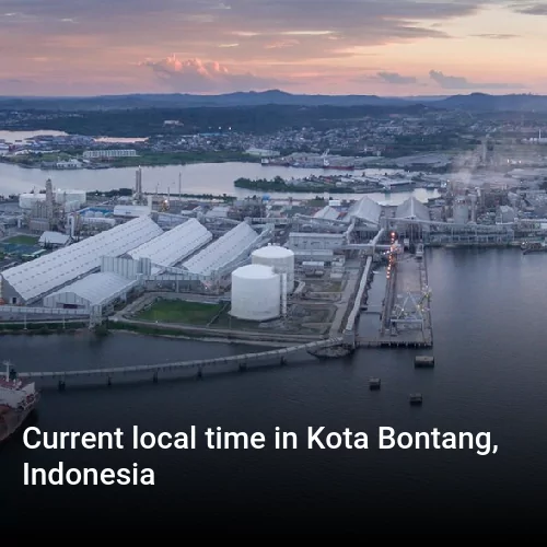 Current local time in Kota Bontang, Indonesia