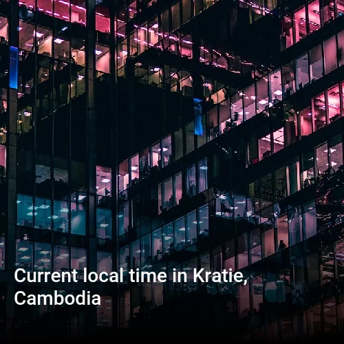 Current local time in Kratie, Cambodia