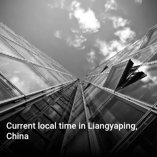 Current local time in Liangyaping, China
