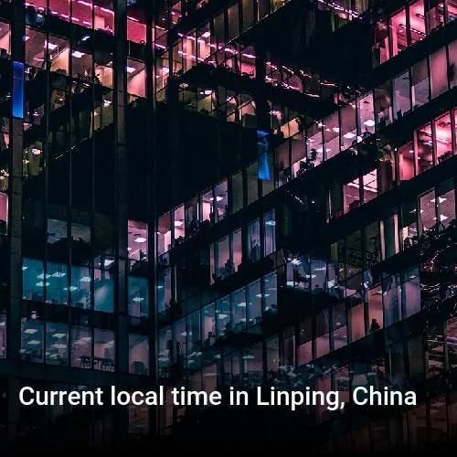 Current local time in Linping, China