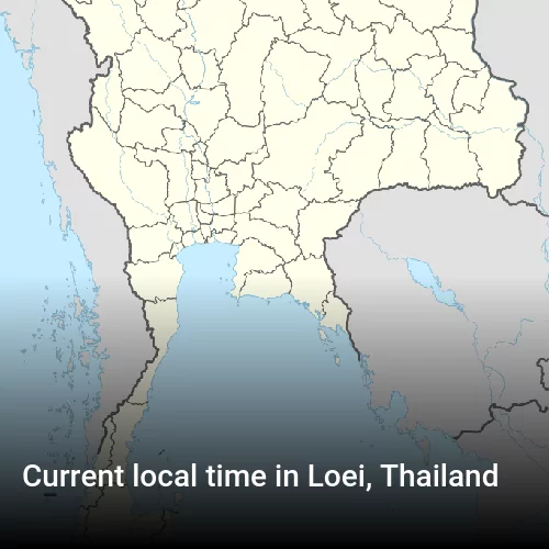 Current local time in Loei, Thailand