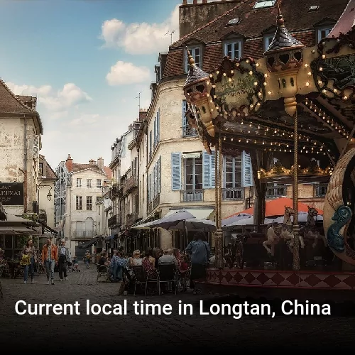 Current local time in Longtan, China