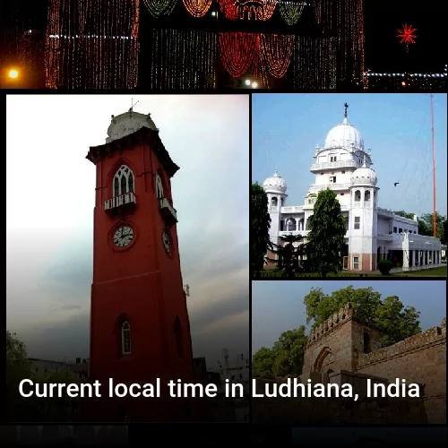 Current local time in Ludhiana, India