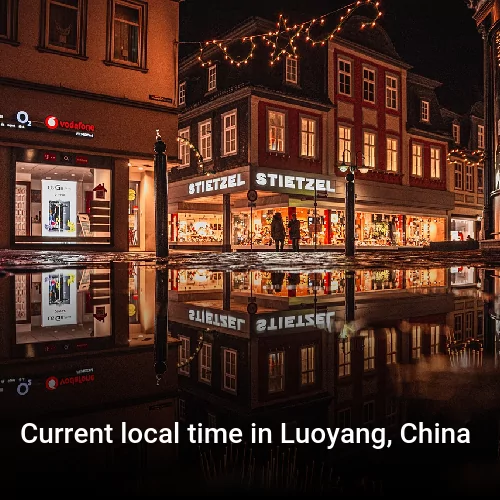 Current local time in Luoyang, China