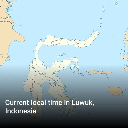 Current local time in Luwuk, Indonesia