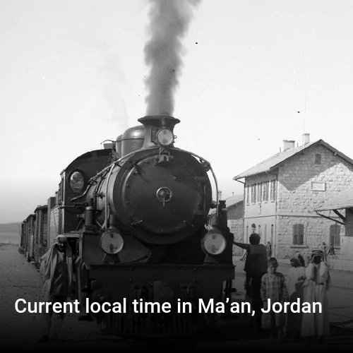 Current local time in Ma’an, Jordan