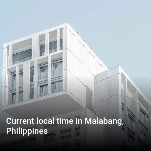 Current local time in Malabang, Philippines