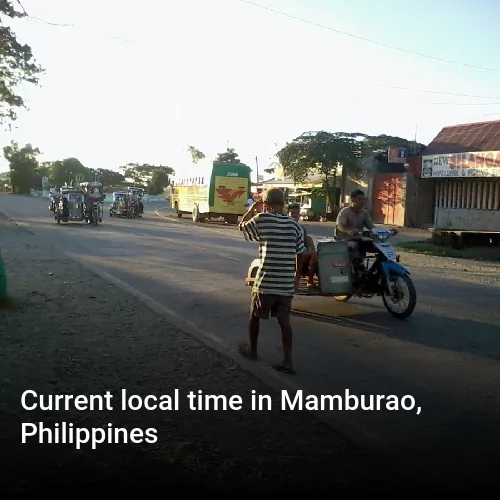 Current local time in Mamburao, Philippines