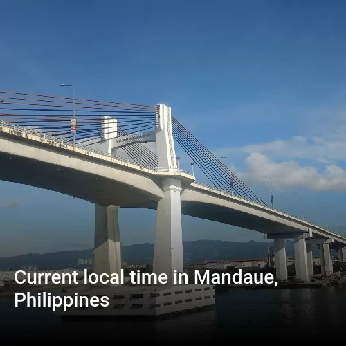 Current local time in Mandaue, Philippines