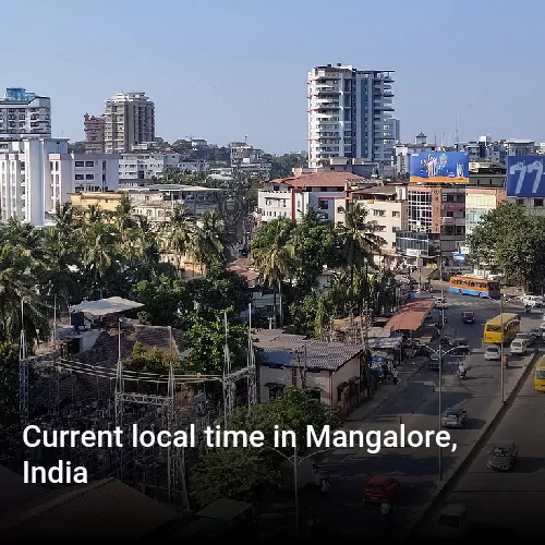 Current local time in Mangalore, India