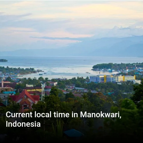 Current local time in Manokwari, Indonesia