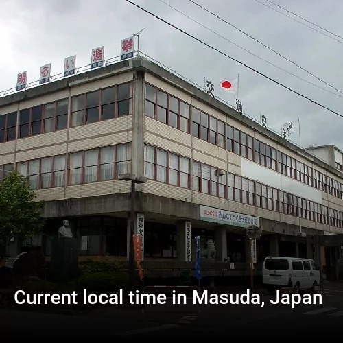 Current local time in Masuda, Japan