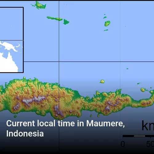 Current local time in Maumere, Indonesia