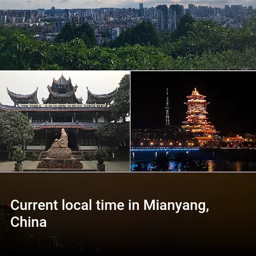 Current local time in Mianyang, China