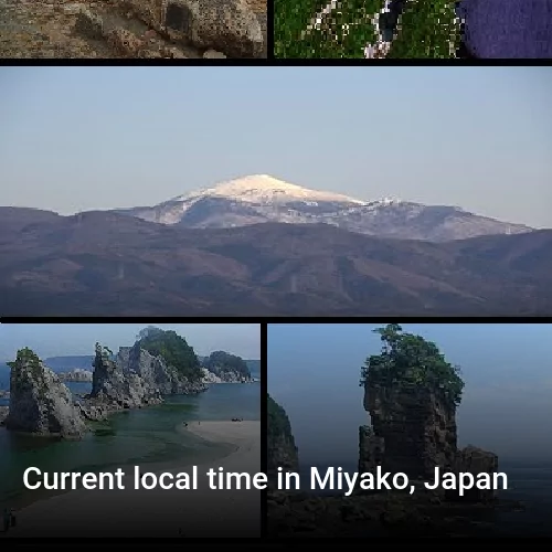 Current local time in Miyako, Japan