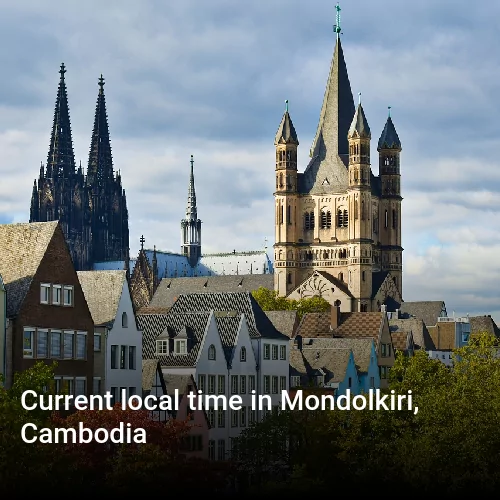 Current local time in Mondolkiri, Cambodia