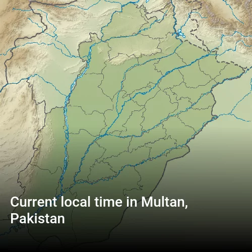Current local time in Multan, Pakistan