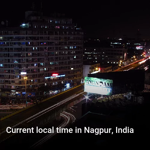 Current local time in Nagpur, India