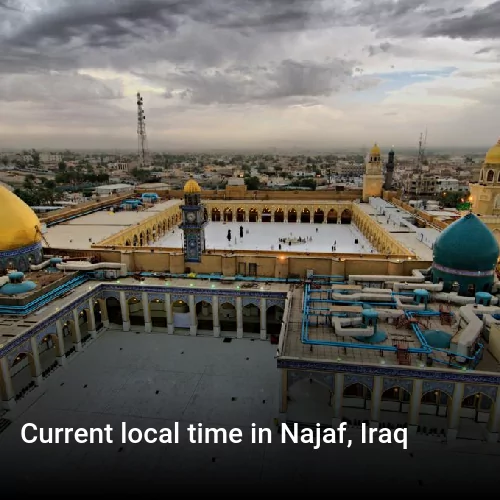 Current local time in Najaf, Iraq