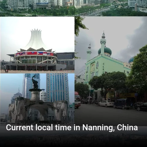 Current local time in Nanning, China