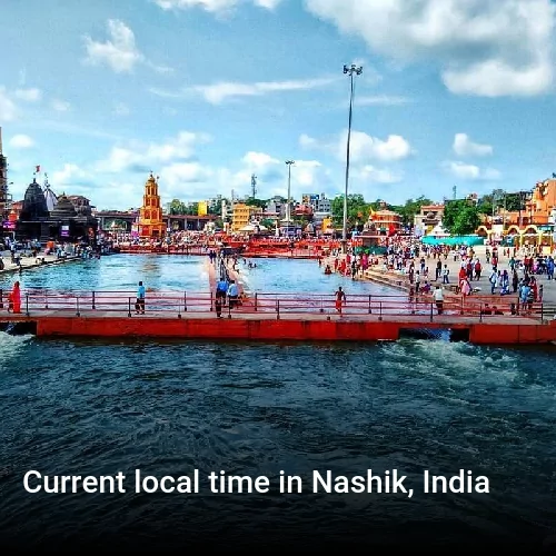 Current local time in Nashik, India