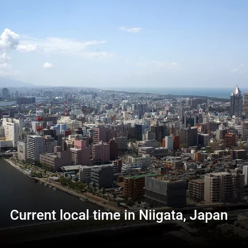 Current local time in Niigata, Japan