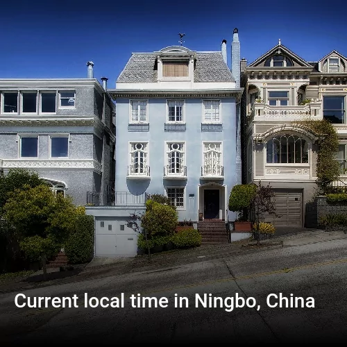 Current local time in Ningbo, China
