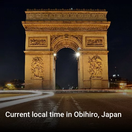 Current local time in Obihiro, Japan