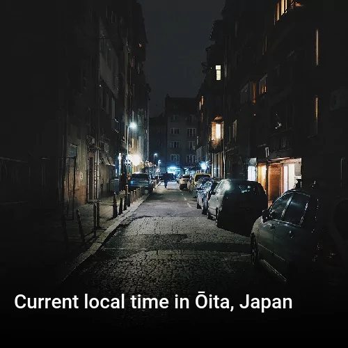 Current local time in Ōita, Japan