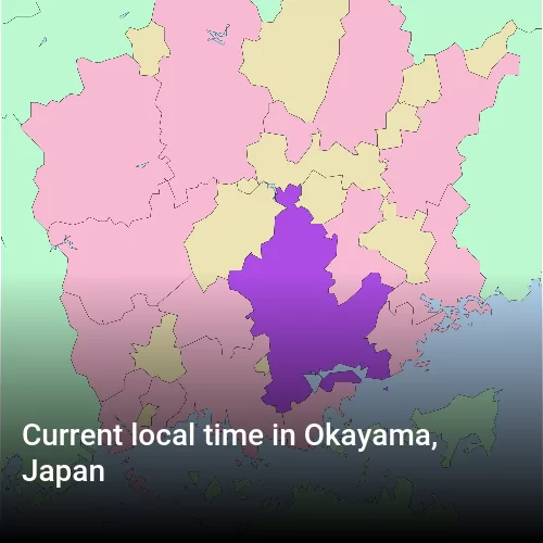 Current local time in Okayama, Japan