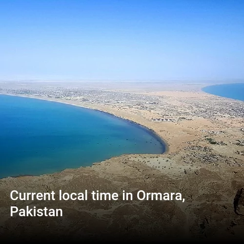 Current local time in Ormara, Pakistan