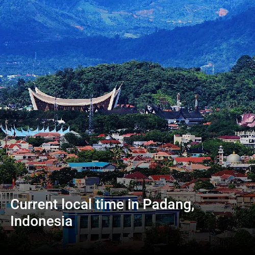 Current local time in Padang, Indonesia