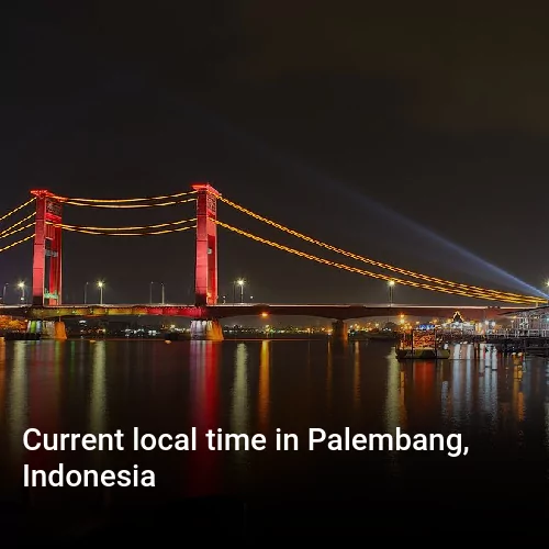 Current local time in Palembang, Indonesia
