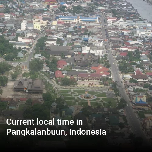 Current local time in Pangkalanbuun, Indonesia