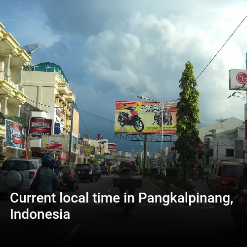 Current local time in Pangkalpinang, Indonesia