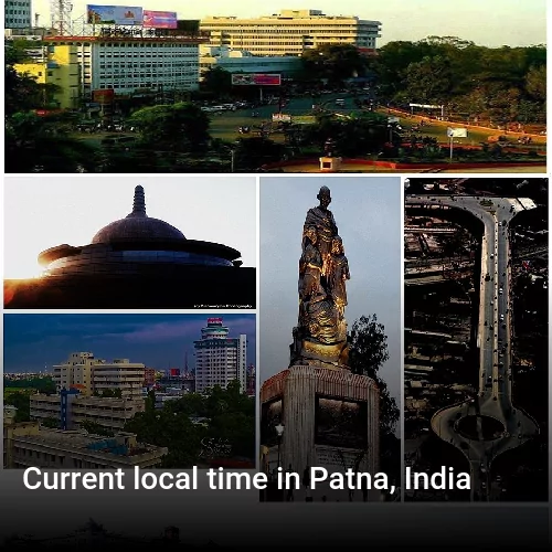 Current local time in Patna, India